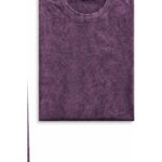 Essential Acid Wash Tee in Mauve, front view