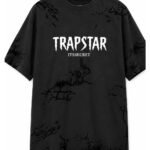 It's Secret Jersey Tee in Black, front view