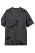 It's Secret Jersey Tee in Grey, back view