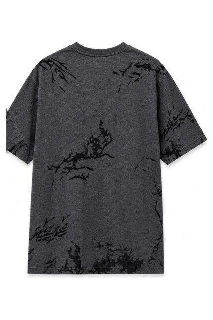 It's Secret Jersey Tee in Grey, back view
